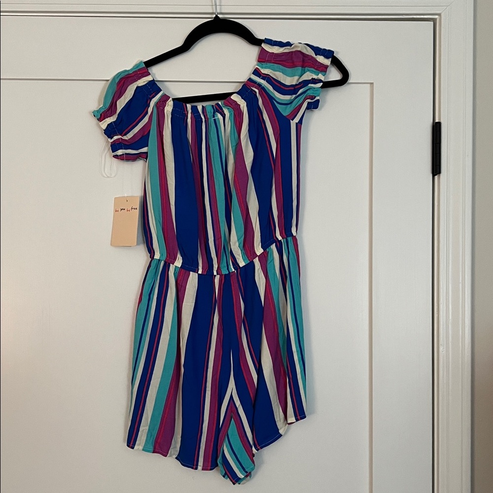 BeBop Multicolor Striped Jumpsuit